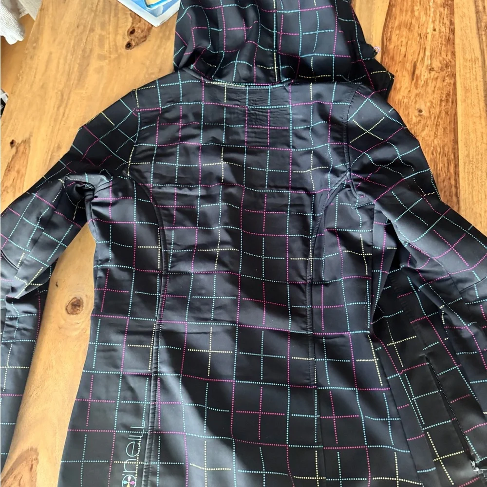 Colorful Grid Pattern Jacket - Picture 4 of 4